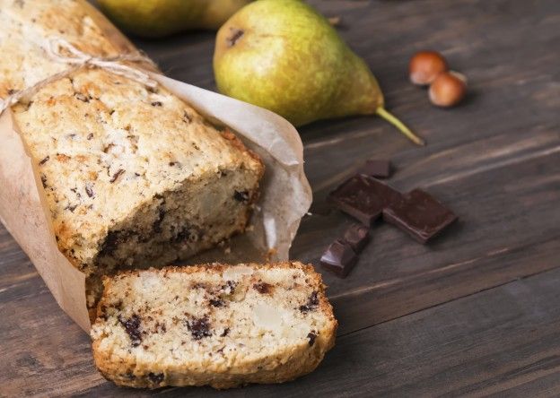 Chocolate chip pear bread