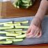 Place the zucchinis on a baking sheet