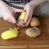 Peel the potatoes