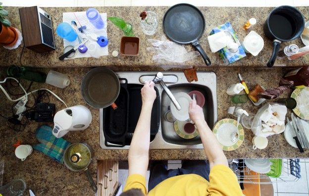 When the kitchen turns into a battleground