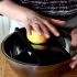 Preparing the apples