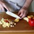 Cut the apples