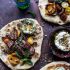 Grilled Lamb Tikka with Caramelized Apricots & Pine Nut Labneh