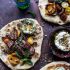 Grilled Lamb Tikka with Caramelized Apricots & Pine Nut Labneh