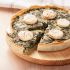 Spinach Quiche with Goat Cheese