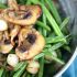 Haricot Verts with Mushrooms and Caramelized Onions