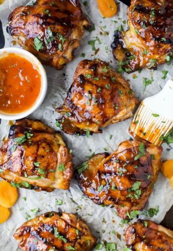 Chipotle Apricot Grilled Chicken
