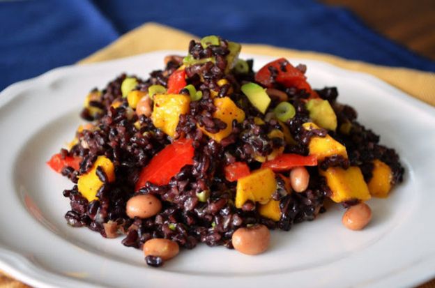Rice, Mango & Black-Eyed Peas Salad