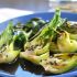Steam-Grilled Baby Bok Choy with Sesame Soy Vinaigrette