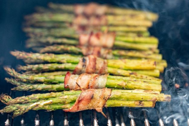 Grilled Bacon-Wrapped Asparagus