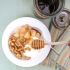 Yogurt Bowls With Fresh Fall Apples, Cinnamon, and Honey-Toasted Walnuts