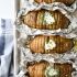 Grilled Hasselback Potatoes with Chive Butteer