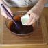 Add the oil and mix well to combine