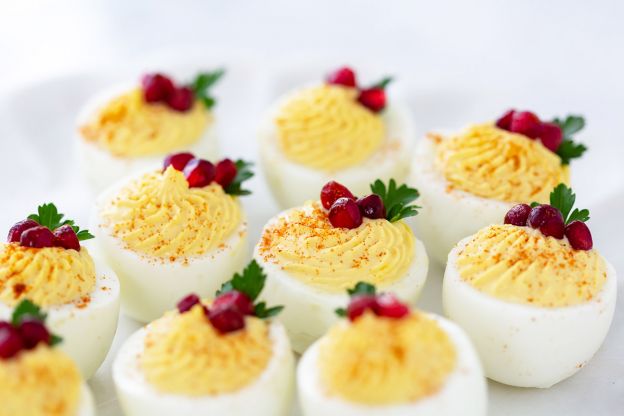 Christmas Deviled Eggs