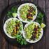 Loaded Guacamole Vegetarian Tacos