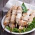 Spiced chicken skewers