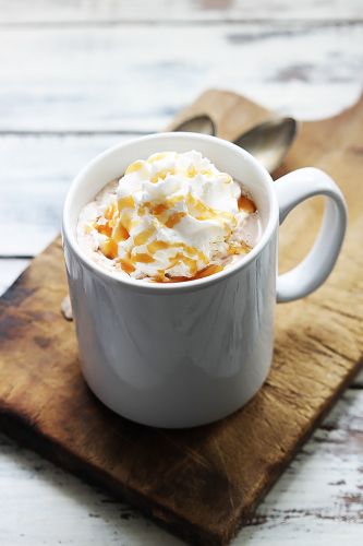 Salted Caramel Hot Chocolate