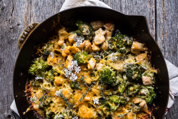 Chicken And Broccoli Skillet Bake