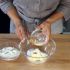 Pour in the vanilla sugar