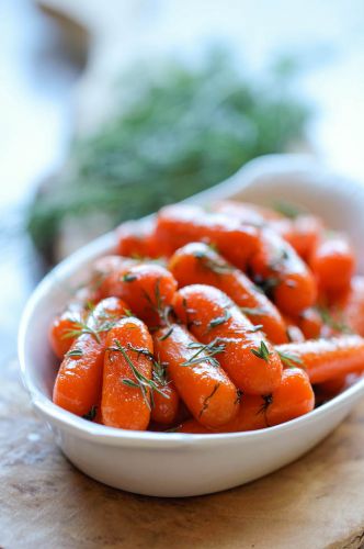 Honey Glazed Baby Carrots