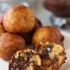 Chocolate chip cookie fritters