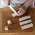 Mini Smoked Salmon Rolls with Cream Cheese & Chives