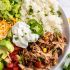 Slow Cooker Chicken Burrito Bowl