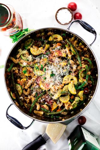 Summer Vegetable One-Pot Pasta