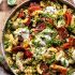 Antipasti Pasta Salad with Herby Parmesan Vinaigrette