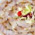 Cod carpaccio