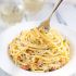 Spaghetti Carbonara with Crab and Meyer Lemon