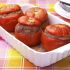 Meat-stuffed tomatoes