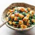 Sweet Potato Gnocchi with Broccoli Rabe and Garlic Sage Butter Sauce