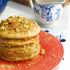 honey pistachio pancakes