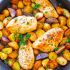 One Pan Lemon Butter Chicken and Potatoes
