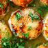Lemon Garlic Scallops