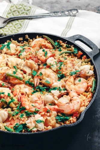 Easy Seafood Paella