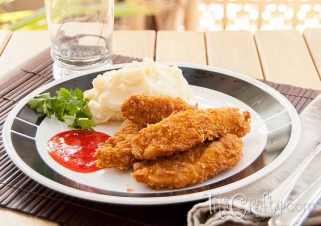 Corn Flakes Chicken Tender Strips