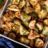 Honey Miso Garlic Roasted Potatoes