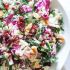 Raw Cauliflower Couscous with Kale and Cabbage