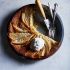 Salty Honey Pear Custard Pie
