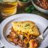 Pulled Pork Casserole with Cornbread Topping