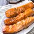 Garlic Honey Ginger Glazed Salmon with Broccoli