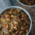 Slow cooked black eyed peas