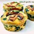 Spinache Quiche Cups