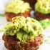 Guacamole turkey burgers