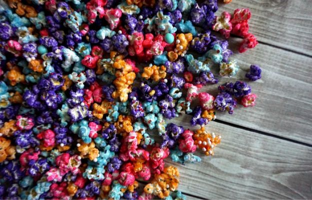 Unicorn popcorn
