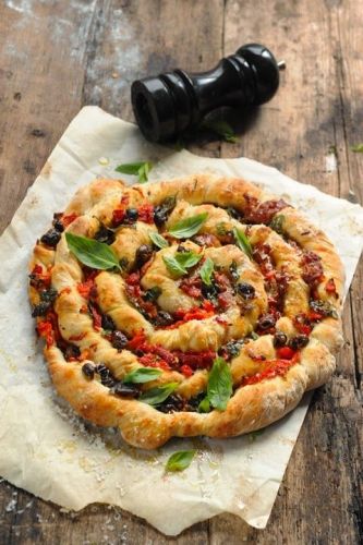 Twisted pizza