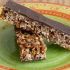 Chocolate-covered granola bars
