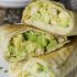 Chicken avocado burritos